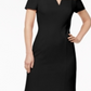 Vestido Calvin Klein Feminino Flare com Zíper e Ajuste Fino Preto Tamanho 2