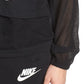 Jaqueta esportiva leve Nike Plus Loose Fit feminina, marrom, tamanho 3XL