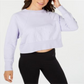 Camiseta Nike Get Fit Lux Crew Feminina Roxa Tamanho Médio