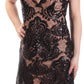 Vestido feminino Free People com alças finas acima do joelho, preto, tamanho 12