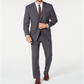 Terno masculino Marc New York Modern Fit Stretch Solid Cinza Tamanho 46