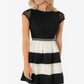 Vestido curto de renda feminino Speechless Fit &amp; Flare, tamanho médio, preto