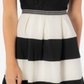 Vestido curto de renda feminino Speechless Fit &amp; Flare, tamanho médio, preto