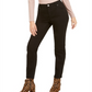 Calça jeans skinny feminina Essential Curvy Fit da INC International Concepts, preta, tamanho 4S
