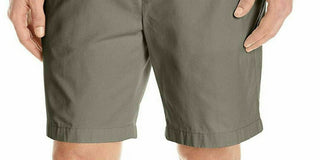 Calções de convés Nautica Stretch Classic Fit para homem, verde, tamanho 42