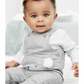 Conjunto de macacão e camiseta listrada Carter's Baby Boy, 2 peças, tamanho cinza, recém-nascido