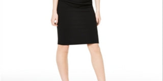 Crystal Doll Junior's Off the Shoulder Bodycon Dress Black Size 5