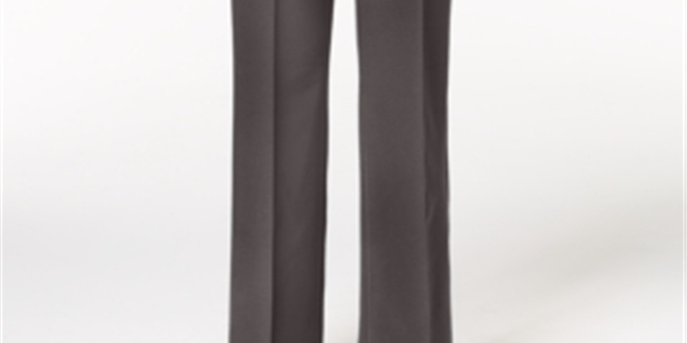 Calça Alfani Curvy Bootcut Feminina Cinza Tamanho 16X3