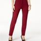 Calça skinny Hollywood feminina Alfani vermelha tamanho 6 pequena