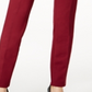 Calça skinny Hollywood feminina Alfani vermelha tamanho 6 pequena