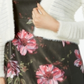 Calvin Klein Cardigan Cropped Feminino Shadow Stripe Branco Tamanho P