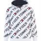 Tommy Hilfiger Big Boy's Jayden Fleece Hoodie com logotipo, branco, tamanho P