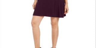 Vestido rodado feminino Style &amp; Co roxo tamanho pequeno P