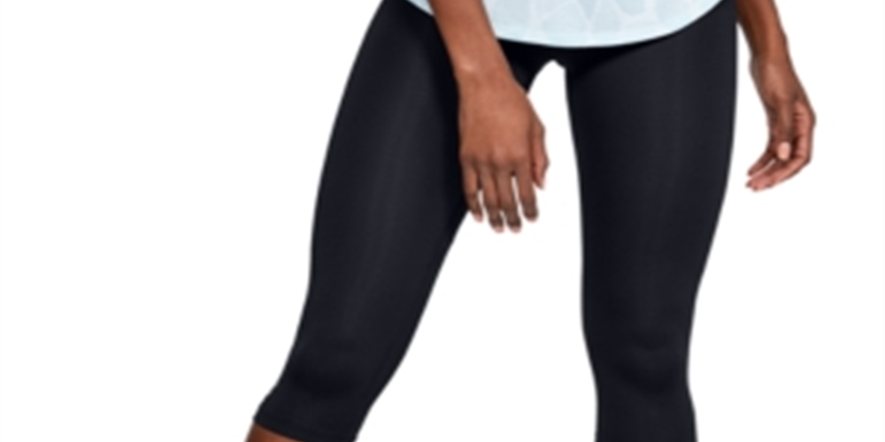 Calça Capri Under Armour Fly Fast Running Feminina Rosa Tamanho P