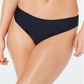 Calcinha de biquíni Tommy Hilfiger Standard Classic feminina, azul-marinho, média