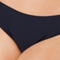 Calcinha de biquíni Tommy Hilfiger Standard Classic feminina, azul-marinho, média