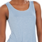 Blusa sem mangas com amarração frontal feminina Style &amp; Co, azul, tamanho XX-G