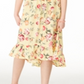 Vestido estampado floral Mommy &amp; Me da Charter Club Big Girl, amarelo, tamanho extragrande