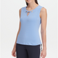 Tommy Hilfiger Top Feminino com Gola Alta Azul Tamanho XS