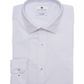Camisa social masculina Ryan Seacrest Distinction Grid Slim Fit, branca, tamanho 16