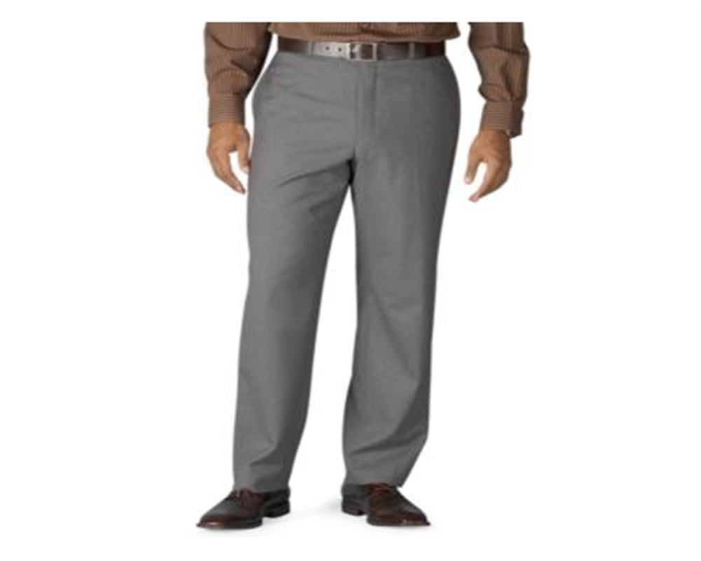 Calça social masculina Ralph Lauren Total Comfort Wool cinza tamanho 32x30