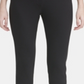 Calça skinny elástica com cintura elástica Calvin Klein feminina, preta, tamanho 14