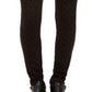 Leggings xadrez femininas Style &amp; Co, pretas, tamanho pequeno P