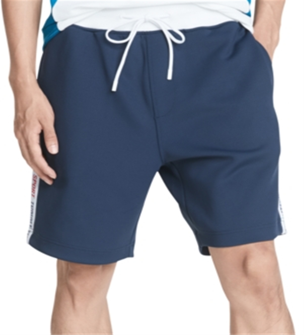 Shorts Tommy Hilfiger Masculino com Logo Arnold e Fita Branca, Tamanho P