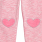 Calça jogger com acabamento em coração para bebê First Impressions, rosa, tamanho 6-9 meses