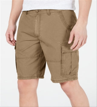 Shorts cargo leves masculinos American Rag marrom tamanho 34