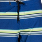 Calções de banho listrados Hurley para homem, azul, tamanho -40