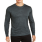 Camisa Henley Masculina 32 Degrees Manga Longa Mesclada Gola Redonda Ajuste Clássico Verde Tamanho P