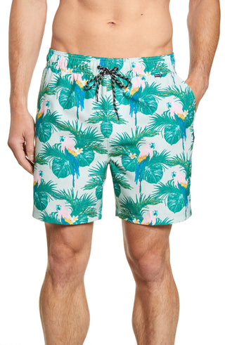Calção de banho Hurley Sierra Volley masculino verde tamanho X-G