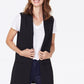 Colete Ponte Feminino NYDJ Preto Tamanho P