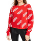 Moletom com estampa gráfica Stranger Things da Love Tribe Junior, tamanho P, vermelho