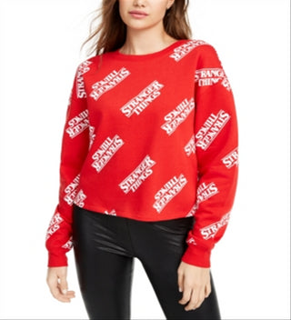 Moletom com estampa gráfica Stranger Things da Love Tribe Junior, tamanho P, vermelho