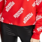 Moletom com estampa gráfica Stranger Things da Love Tribe Junior, tamanho P, vermelho