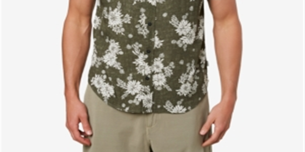 Camisa masculina O'Neill verde tamanho XX-G