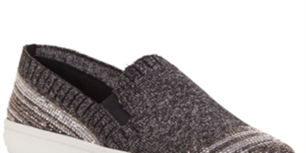 Tênis femininos Sammee com detalhes metálicos, da INC International Concepts, preto, tamanho 9 M