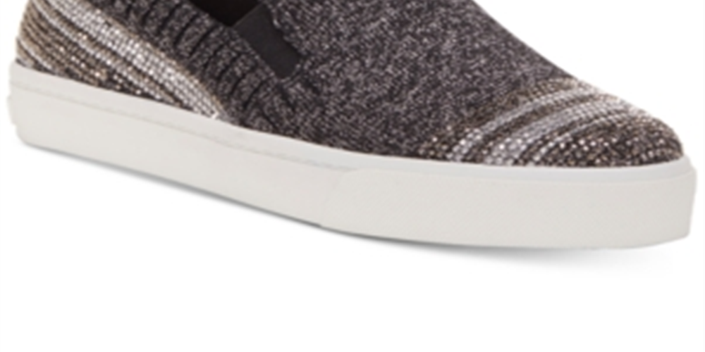 Tênis femininos Sammee com detalhes metálicos, da INC International Concepts, preto, tamanho 9 M