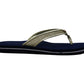 Sandálias femininas Tommy Hilfiger Carrah Flip Flop, azuis, tamanho 5 M