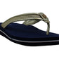 Sandálias femininas Tommy Hilfiger Carrah Flip Flop, azuis, tamanho 5 M