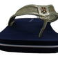 Sandálias femininas Tommy Hilfiger Carrah Flip Flop, azuis, tamanho 5 M