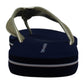 Sandálias femininas Tommy Hilfiger Carrah Flip Flop, azuis, tamanho 5 M