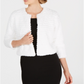 Calvin Klein Casaco Feminino Pele Sintética Branco Tamanho Pequeno M
