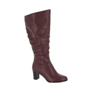 Easy Street Women's Tessla Slouch Boot Red Size 7.5 M
