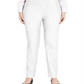Calça feminina Cambridge Tummy Slimming Tornozelo Divas Emporium Branca 18W