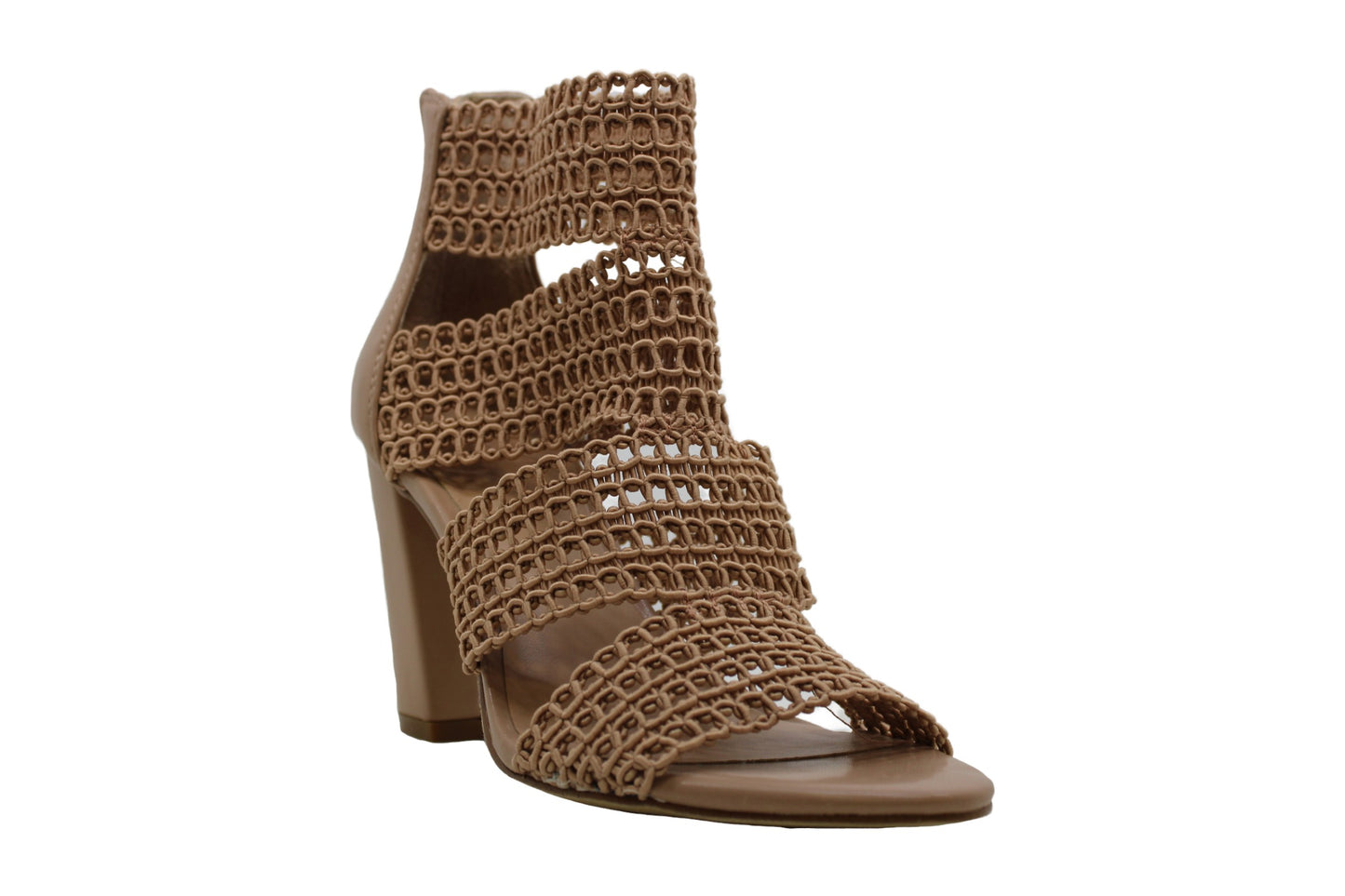 Sandálias femininas INC International Concepts Karenna Open Toe para ocasiões especiais, marrom, tamanho 8 M