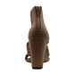 Sandálias femininas INC International Concepts Karenna Open Toe para ocasiões especiais, marrom, tamanho 8 M