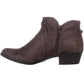 Botas femininas Audra AR35 com zíper, marrom, taupe, 5,5